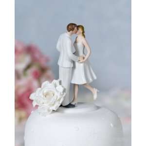  Adorable Leg Pop Wedding Bride and Groom Cake Topper 