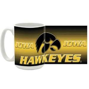  Iowa Hawkeyes   Herky Graphite   Mug
