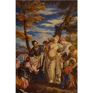  The Finding of Moses by Paolo Veronese, 17 x 20 Fine Art 