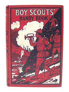 1912 Boy Scouts Handy Book by Francis H. Buzzacott Book   Rare  
