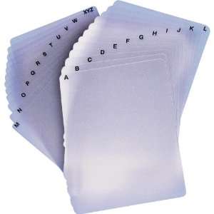  DiscSox 24 HiDef Pro Dividers Blank/Alphabetical 