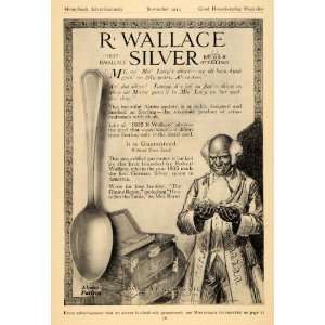  1913 Ad R Wallace & Sons Mfg Co Silver Sterling Spoon 