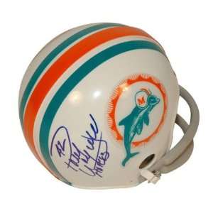  Paul Warfield Miami Dolphins Autographed Mini Helmet with 