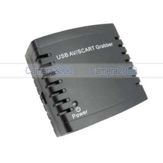 USB 2.0 AV Audio Video SCART Grabber DVD VCR Recorder Windows7 64bit 
