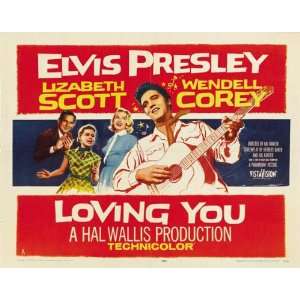 Poster (30 x 40 Inches   77cm x 102cm) (1957)  (Elvis Presley)(Wendell 