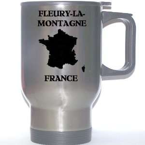  France   FLEURY LA MONTAGNE Stainless Steel Mug 