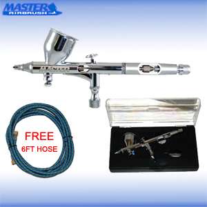    Action Gravity Feed AIRBRUSH KIT SET Micro Fine Air Control  