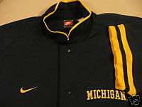 Nike Michigan Wolverines Shooting Shirt Jersey Warm Up Jacket 