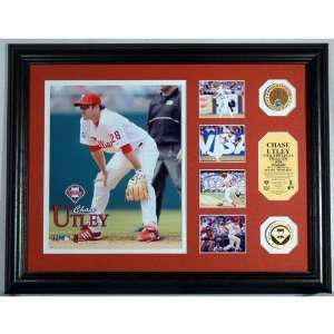  Highland Mint Chase Utley Highlight Collection Infield 