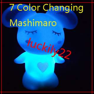Color Changing Mashimaro LED Candle Lamp rabbit LED  
