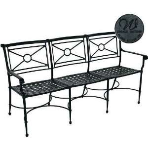 Windham Castings Windsor Triple Settee Frame Only, Coal 