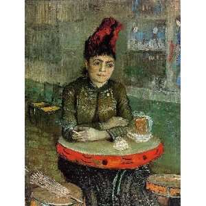   Sitting in the Cafe du Tamourin, By Gogh Vincent van