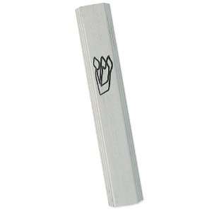  Classic Mezuzah in Silver   Medium