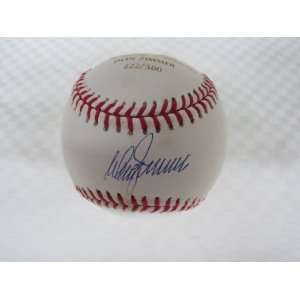 New York Yankees Don Zimmer Autographed Baseball w/COA 