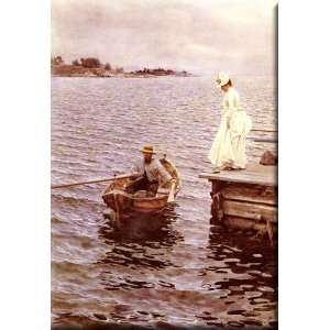  Sommarnoje 21x30 Streched Canvas Art by Zorn, Anders
