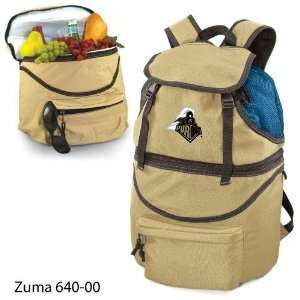   Purdue University Embroidered Zuma Picnic Backpack Beige Electronics