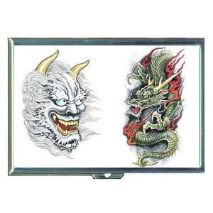  Dragon Yeti Horror Tattoo Art ID Holder, Cigarette Case or 