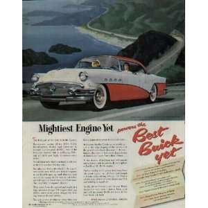 Mightiest Engine Yet, powers the Best Buick Yet  1956 Buick Ad 
