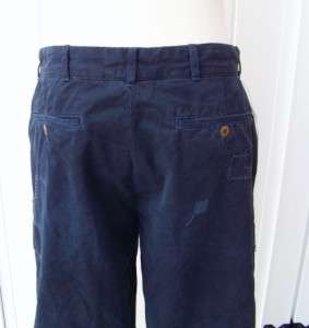 Ralph Lauren Mens polo mended navy pants 38 32 $145 nwt  