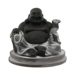  Small Resin Happy Buddha Statue (Hotei) on a Base