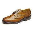 LOAKE CHESTER TAN BROUGE SHOES   HANDCRAFTED IN ENGLAND   IN VARIOUS 