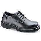 SFC Shoes for Crews Metro II Black Leather Mens 8582 E Wide W Sz 10.5 
