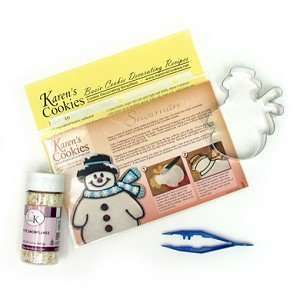  Snowman Cookie Decorating Mini Kit