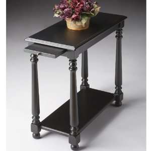  Masterpiece Black Licorice Chairside Table