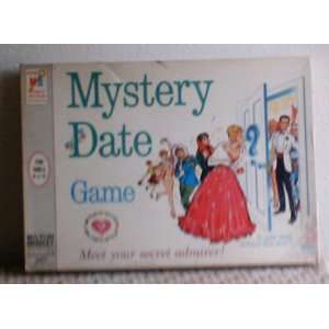    Vintage Mystery Date Game 1965 Milton Bradley 
