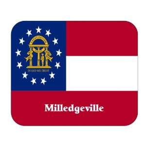  US State Flag   Milledgeville, Georgia (GA) Mouse Pad 