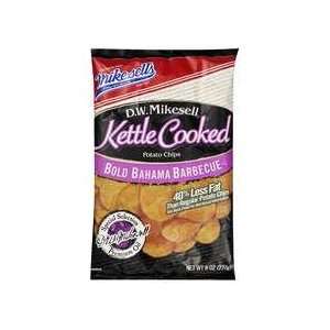 Mikesell Kettle Cooked Bold Bahama Barbecue Potato Chips, 8oz 