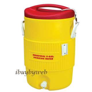 Igloo 451499 5 Gallon Beverage Cooler Yellow/Red  