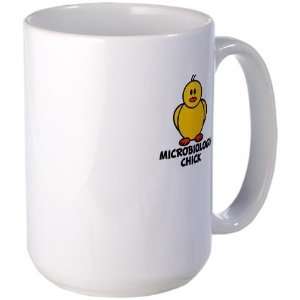  Microbiology Chick Microbiology Large Mug by  