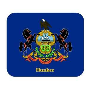  US State Flag   Hunker, Pennsylvania (PA) Mouse Pad 