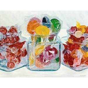  Joseph Michetti   Candies in Jars Canvas Giclee