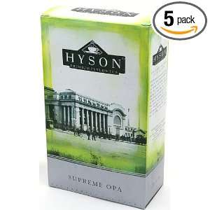Hyson Tea Supreme Opa, 8.82 Ounce Boxes Grocery & Gourmet Food
