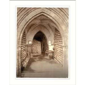  The church crypt Hythe England, c. 1890s, (L) Library 