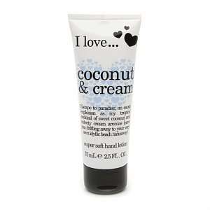  I love Super Soft Hand Lotion, Coconut & Cream, 2.5 oz 