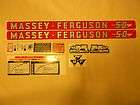 Massey Ferguson 50 Decal Set