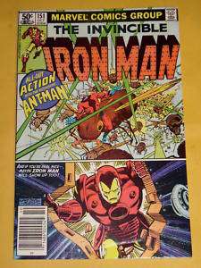 Iron Man #151 VF/NM Ant Man app Layton art Marvel 1981  