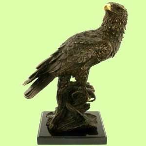 Bird Of Prey Metal Art Sculpture 