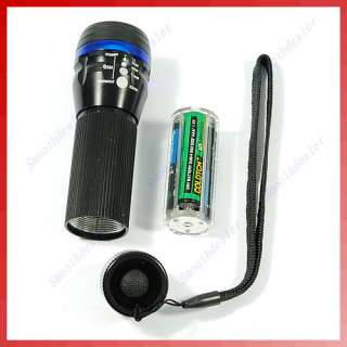 Portable 3 Modes Zoom Focus LED Flashlight Torch Lamp  