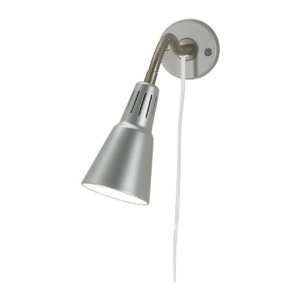  IKEA KVART Wall/clamp spotlight, silver color FREE 