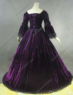 Marie Antoinette Victorian Dress Ball Gown Prom 153 XL  