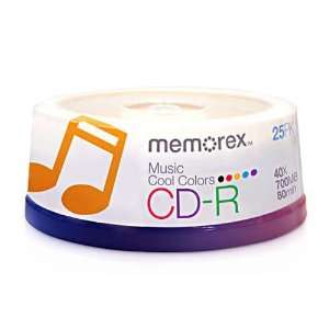  Memorex CD Recordable Media   CD R   40x   700 MB   25 