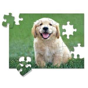 Melissa & Doug 0030 pc Golden Retriever Puppy Cardboard Jigsaw Case 