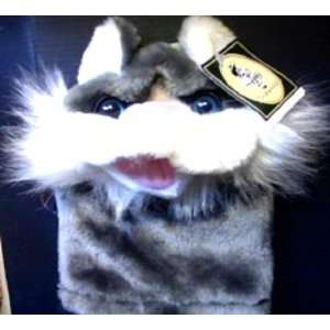  Geppeddo Plush Puppet   Grey CAT W/blue Eyes Everything 