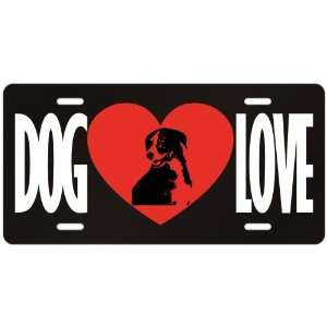  New  Love Mcnab  License Plate Dog
