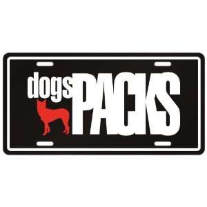  New  Mcnab Dogs Packs  License Plate Dog