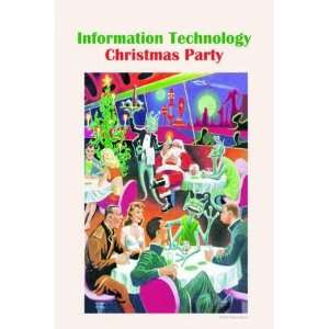  Exclusive By Buyenlarge Christmas Party 28x42 Giclee on 
